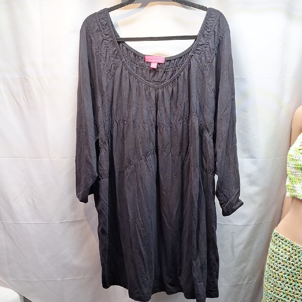 Woman Within Charcoal Blouse